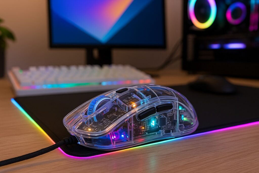 Transparent Gaming Mouse